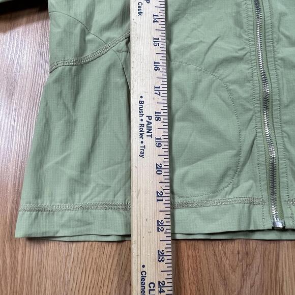 Paiva Windbreaker Full Zip Hooded Long Sleeve Women’s Size S Small Green - Picture 4 of 10